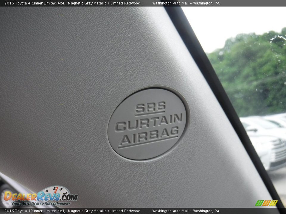 2016 Toyota 4Runner Limited 4x4 Magnetic Gray Metallic / Limited Redwood Photo #27