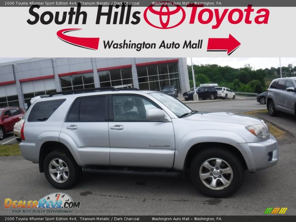 2006 Toyota 4Runner Sport Edition 4x4 Titanium Metallic / Dark Charcoal Photo #2