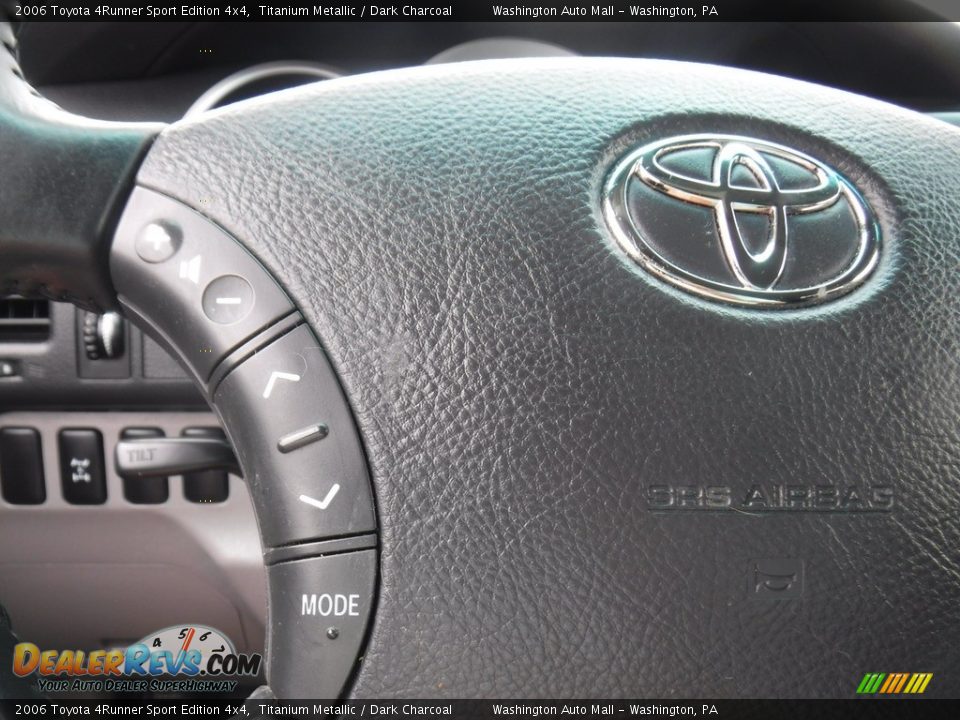 2006 Toyota 4Runner Sport Edition 4x4 Titanium Metallic / Dark Charcoal Photo #6