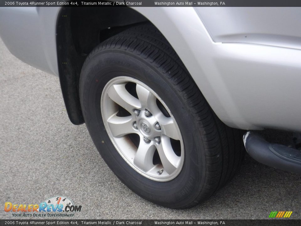 2006 Toyota 4Runner Sport Edition 4x4 Titanium Metallic / Dark Charcoal Photo #8