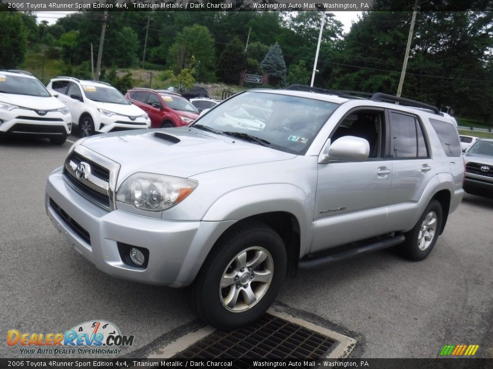 2006 Toyota 4Runner Sport Edition 4x4 Titanium Metallic / Dark Charcoal Photo #12