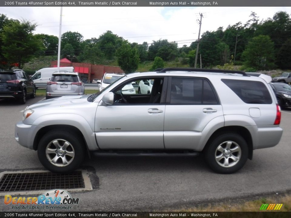 2006 Toyota 4Runner Sport Edition 4x4 Titanium Metallic / Dark Charcoal Photo #13