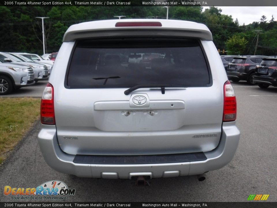 2006 Toyota 4Runner Sport Edition 4x4 Titanium Metallic / Dark Charcoal Photo #15