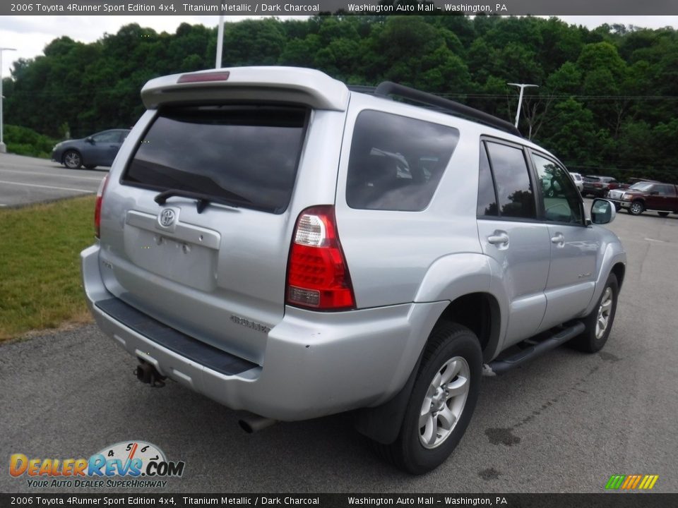 2006 Toyota 4Runner Sport Edition 4x4 Titanium Metallic / Dark Charcoal Photo #16