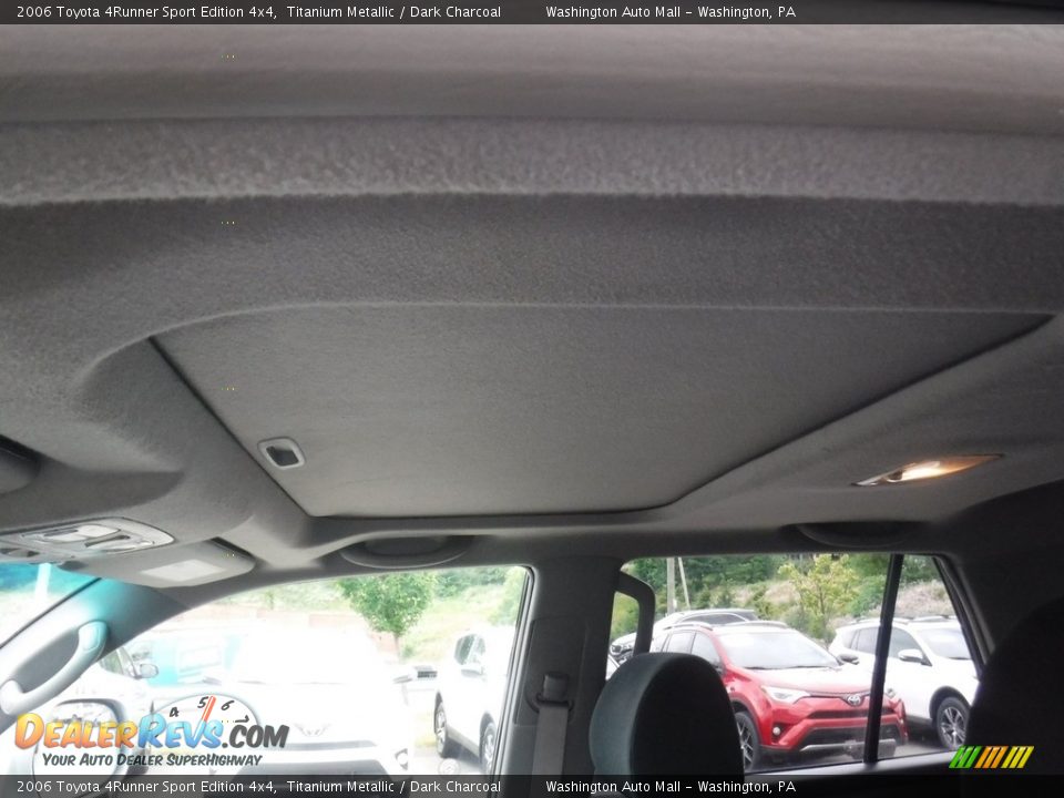 2006 Toyota 4Runner Sport Edition 4x4 Titanium Metallic / Dark Charcoal Photo #18