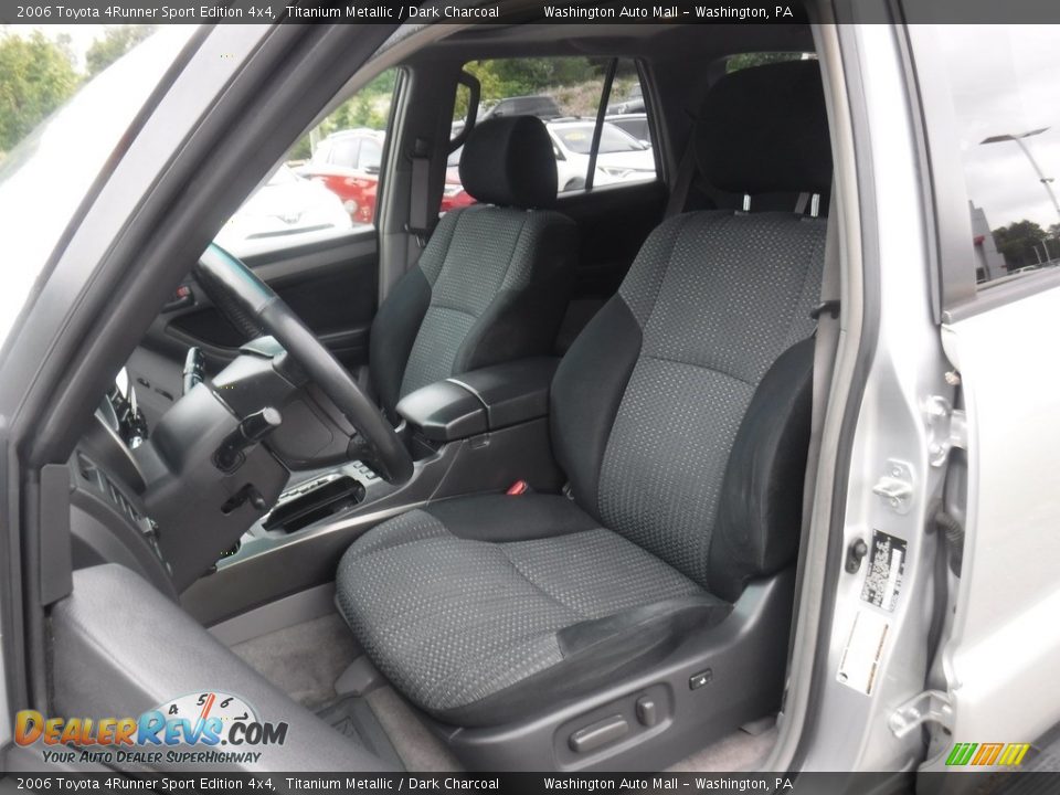 2006 Toyota 4Runner Sport Edition 4x4 Titanium Metallic / Dark Charcoal Photo #19