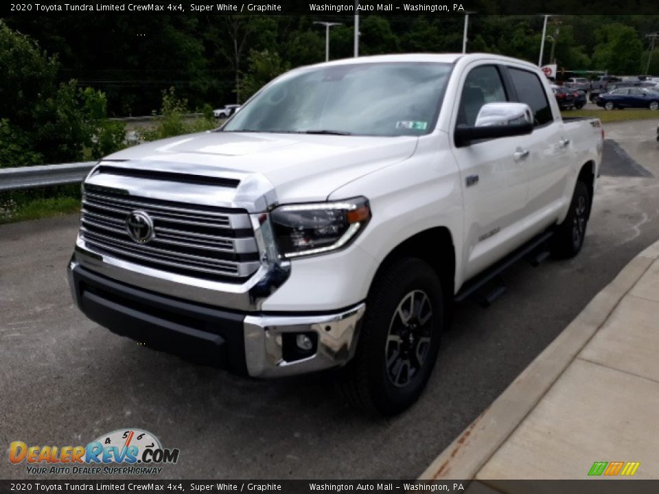 2020 Toyota Tundra Limited CrewMax 4x4 Super White / Graphite Photo #25