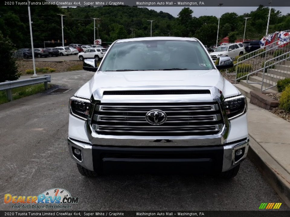 2020 Toyota Tundra Limited CrewMax 4x4 Super White / Graphite Photo #26