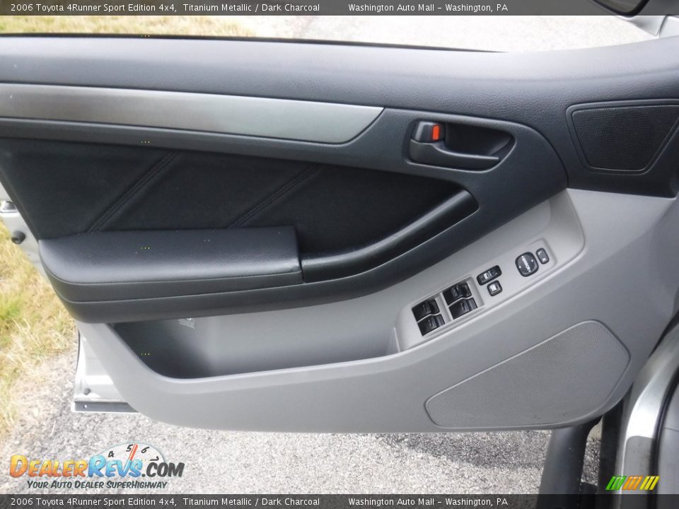 2006 Toyota 4Runner Sport Edition 4x4 Titanium Metallic / Dark Charcoal Photo #21