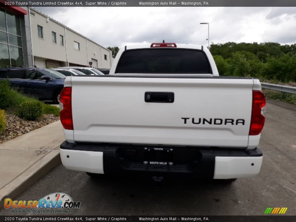 2020 Toyota Tundra Limited CrewMax 4x4 Super White / Graphite Photo #29