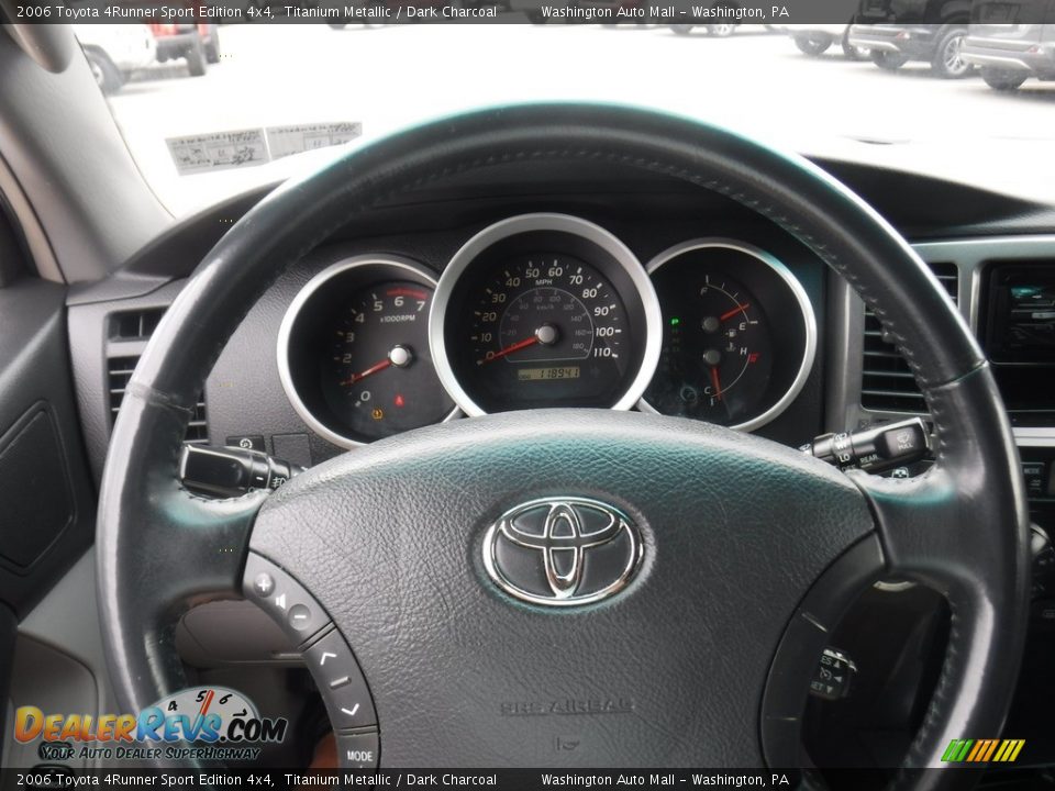 2006 Toyota 4Runner Sport Edition 4x4 Titanium Metallic / Dark Charcoal Photo #24