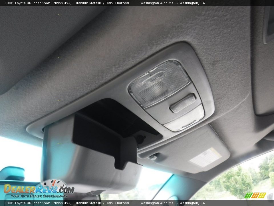 2006 Toyota 4Runner Sport Edition 4x4 Titanium Metallic / Dark Charcoal Photo #25