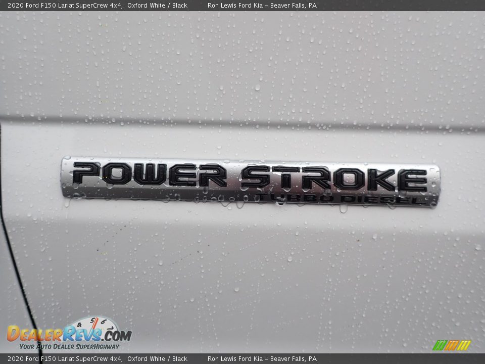 2020 Ford F150 Lariat SuperCrew 4x4 Oxford White / Black Photo #10
