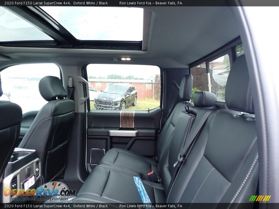 2020 Ford F150 Lariat SuperCrew 4x4 Oxford White / Black Photo #13