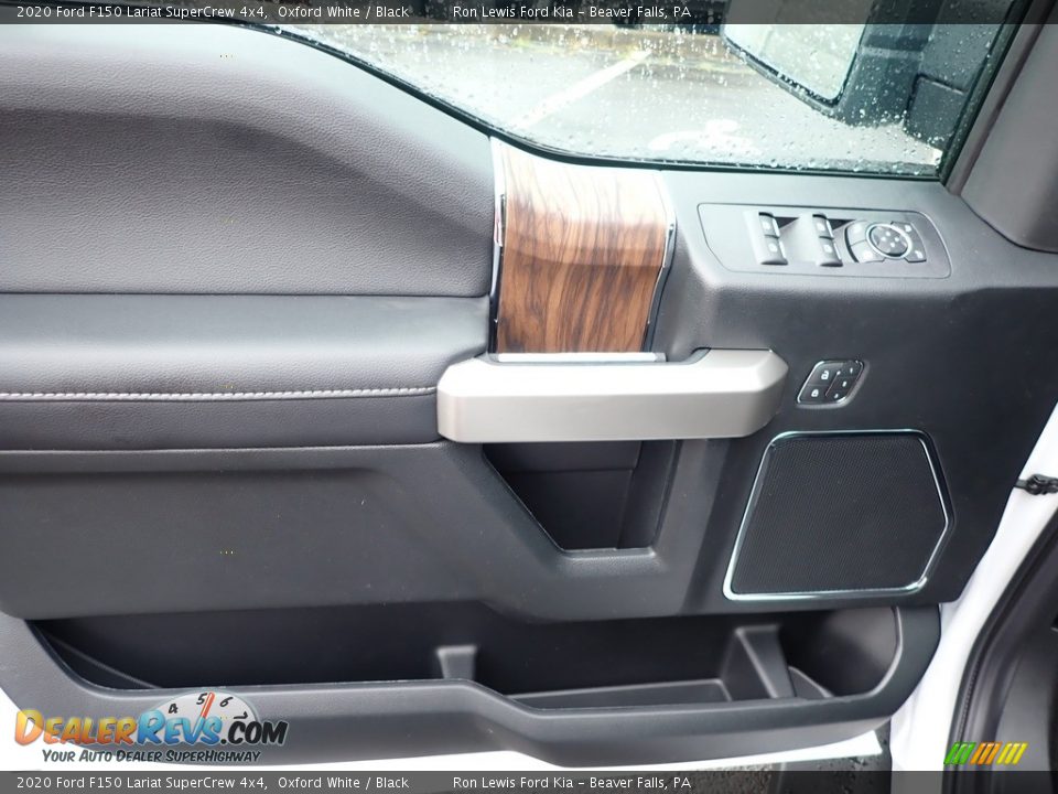 2020 Ford F150 Lariat SuperCrew 4x4 Oxford White / Black Photo #15