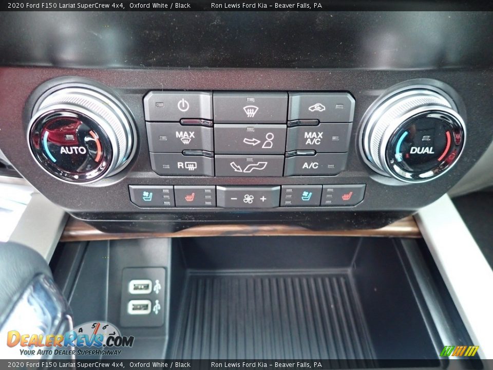 2020 Ford F150 Lariat SuperCrew 4x4 Oxford White / Black Photo #18