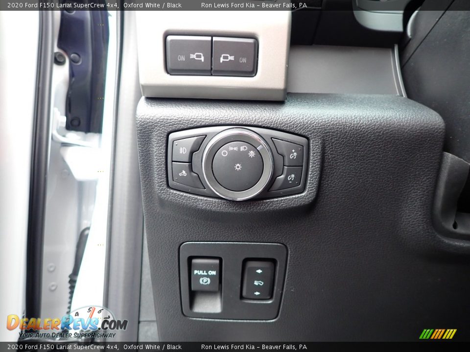 2020 Ford F150 Lariat SuperCrew 4x4 Oxford White / Black Photo #20