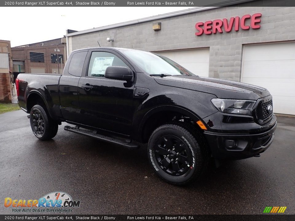 Front 3/4 View of 2020 Ford Ranger XLT SuperCab 4x4 Photo #8