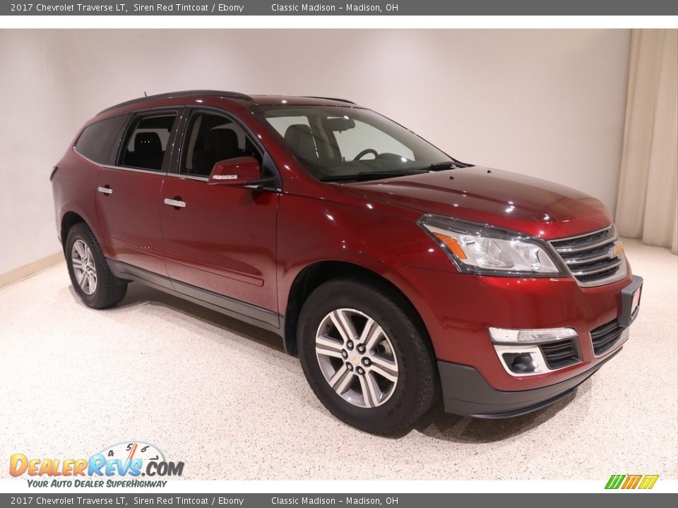 2017 Chevrolet Traverse LT Siren Red Tintcoat / Ebony Photo #1