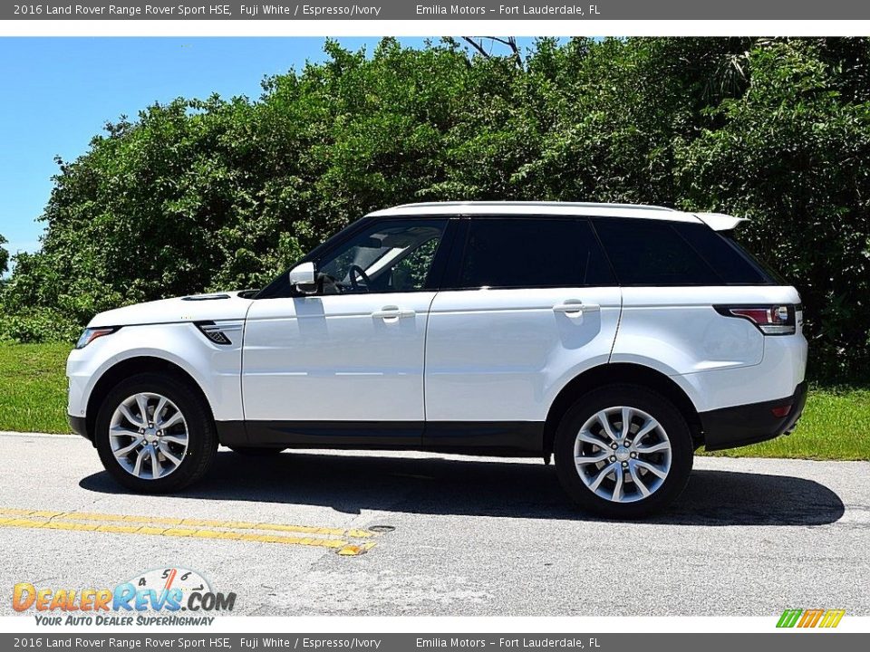 2016 Land Rover Range Rover Sport HSE Fuji White / Espresso/Ivory Photo #6
