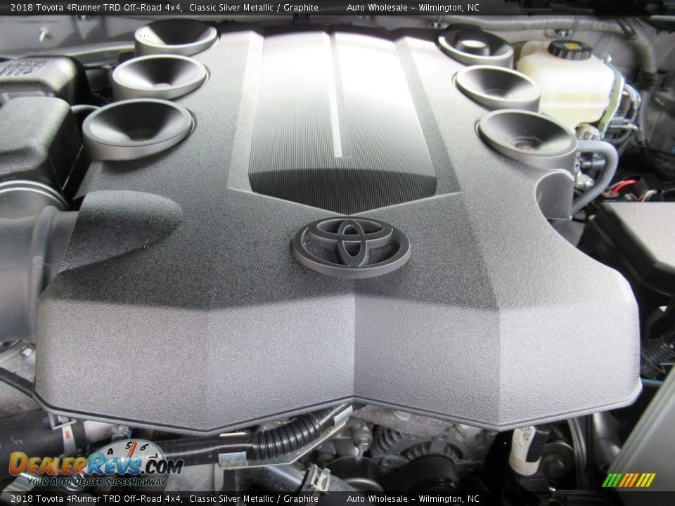 2018 Toyota 4Runner TRD Off-Road 4x4 Classic Silver Metallic / Graphite Photo #6