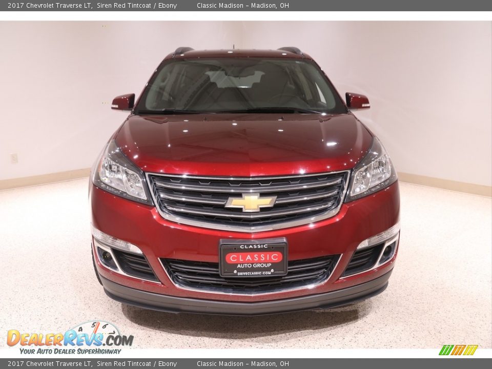 2017 Chevrolet Traverse LT Siren Red Tintcoat / Ebony Photo #2