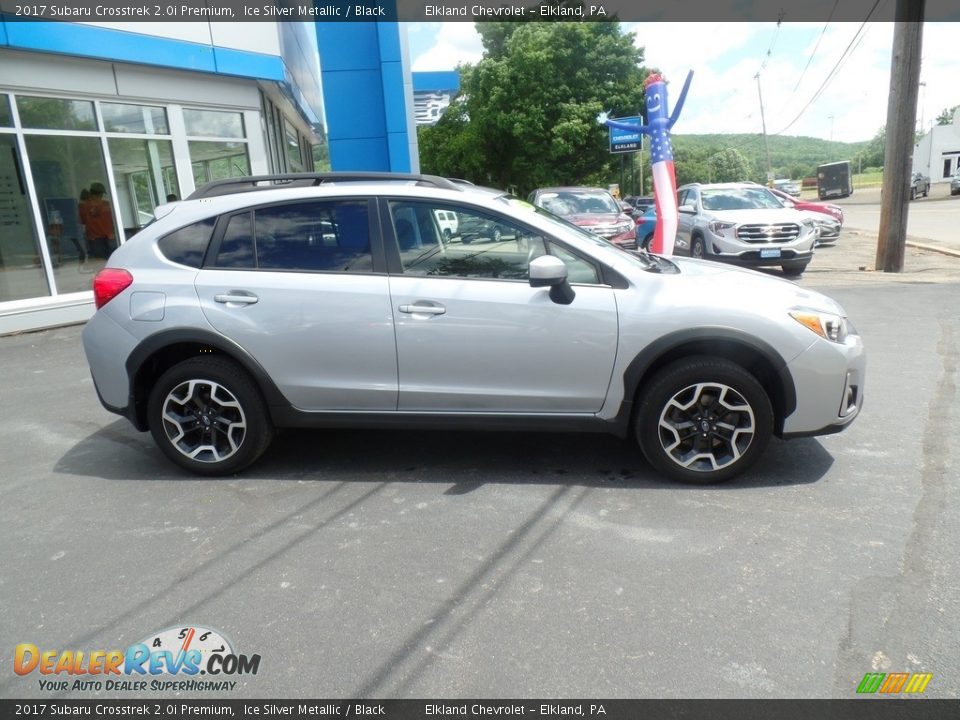 2017 Subaru Crosstrek 2.0i Premium Ice Silver Metallic / Black Photo #6