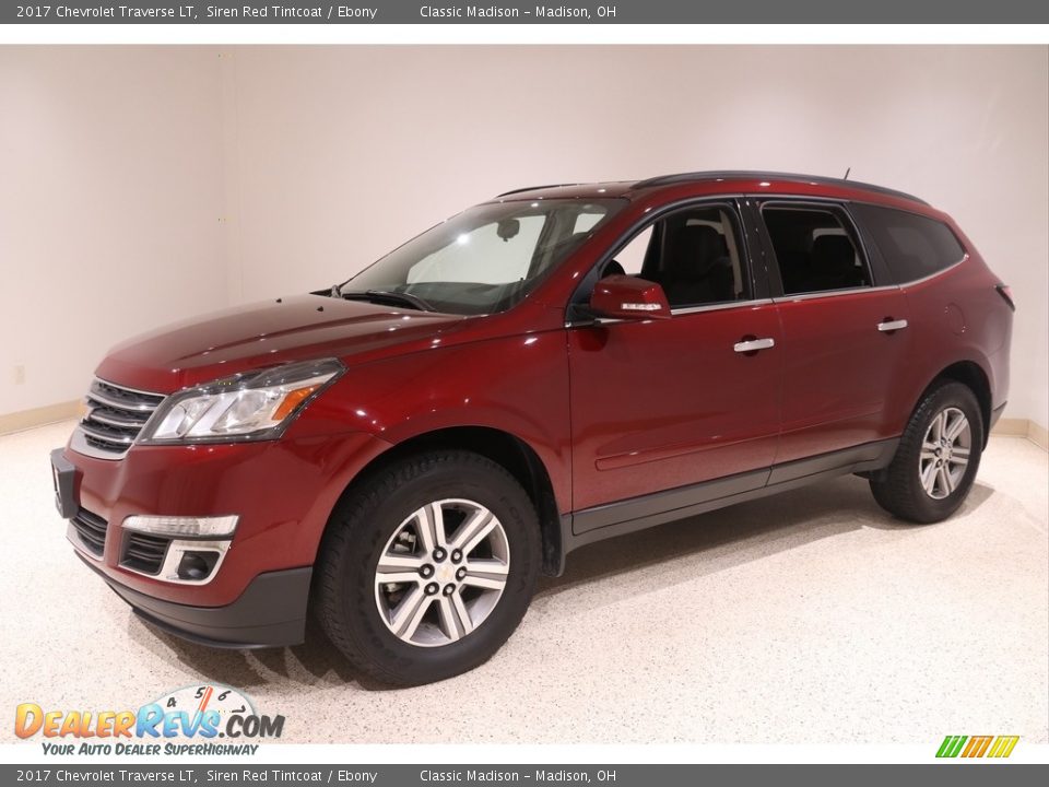 2017 Chevrolet Traverse LT Siren Red Tintcoat / Ebony Photo #3