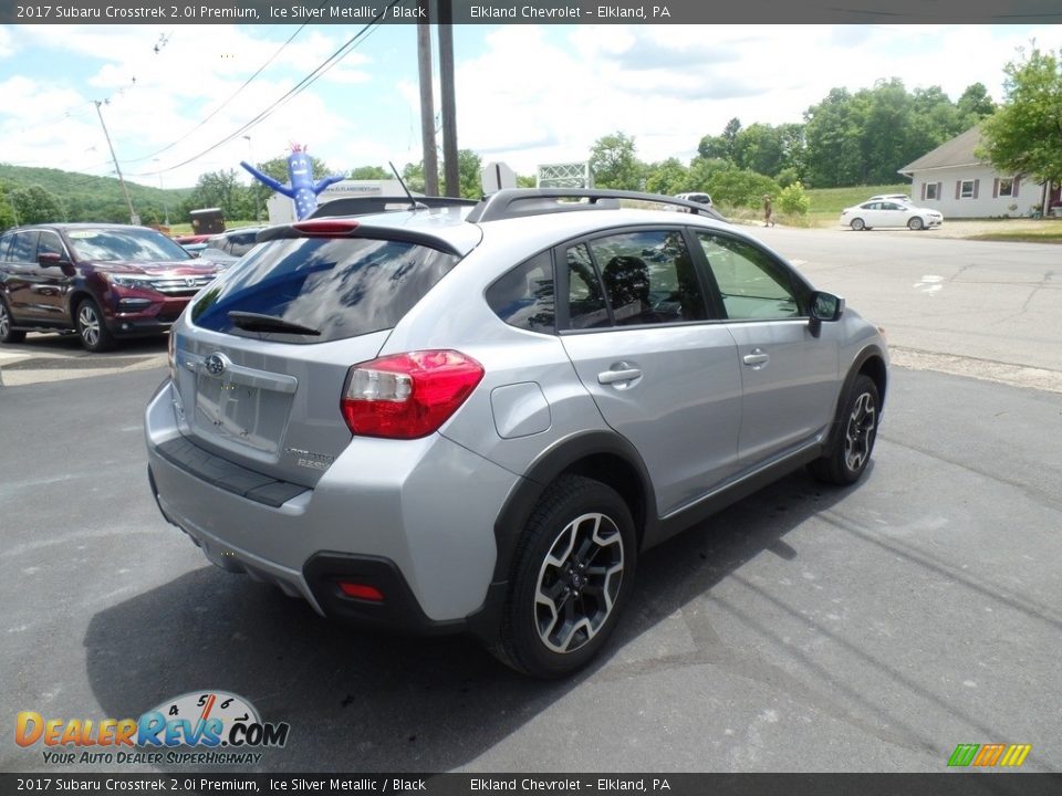 2017 Subaru Crosstrek 2.0i Premium Ice Silver Metallic / Black Photo #7