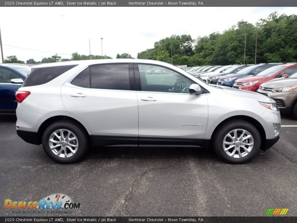 2020 Chevrolet Equinox LT AWD Silver Ice Metallic / Jet Black Photo #7