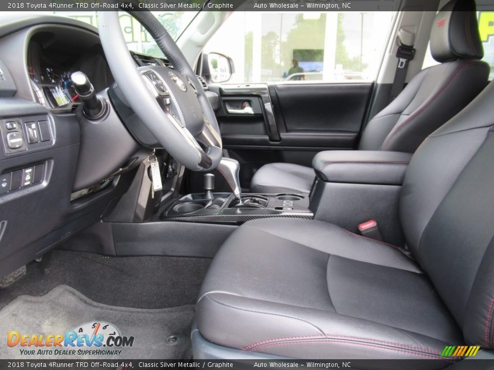 2018 Toyota 4Runner TRD Off-Road 4x4 Classic Silver Metallic / Graphite Photo #9