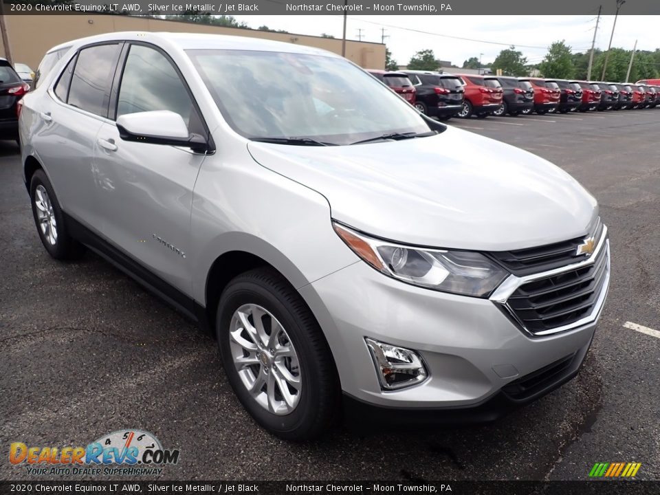 2020 Chevrolet Equinox LT AWD Silver Ice Metallic / Jet Black Photo #8