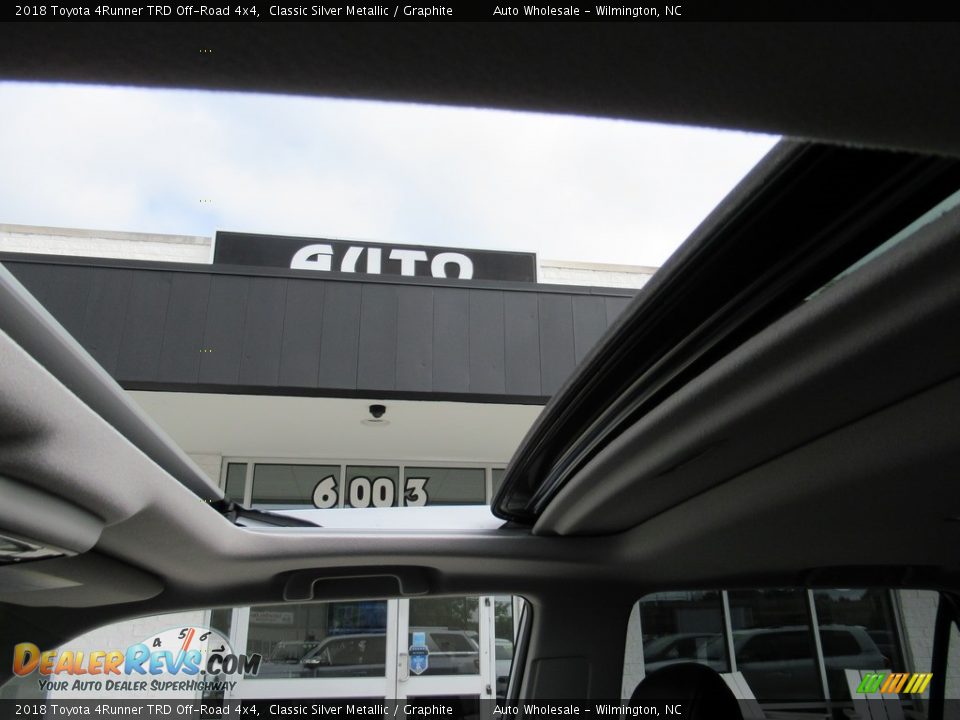 2018 Toyota 4Runner TRD Off-Road 4x4 Classic Silver Metallic / Graphite Photo #13