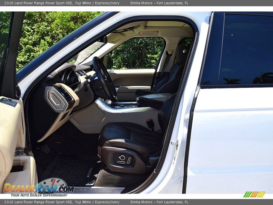 2016 Land Rover Range Rover Sport HSE Fuji White / Espresso/Ivory Photo #16