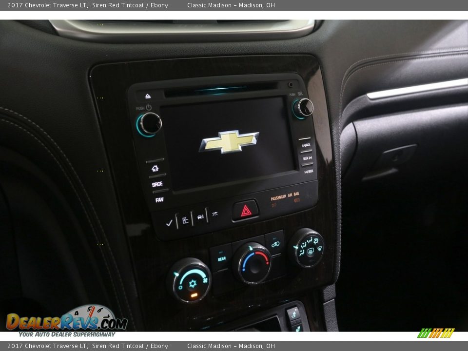 2017 Chevrolet Traverse LT Siren Red Tintcoat / Ebony Photo #9