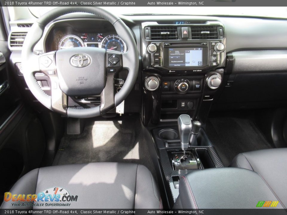 2018 Toyota 4Runner TRD Off-Road 4x4 Classic Silver Metallic / Graphite Photo #14