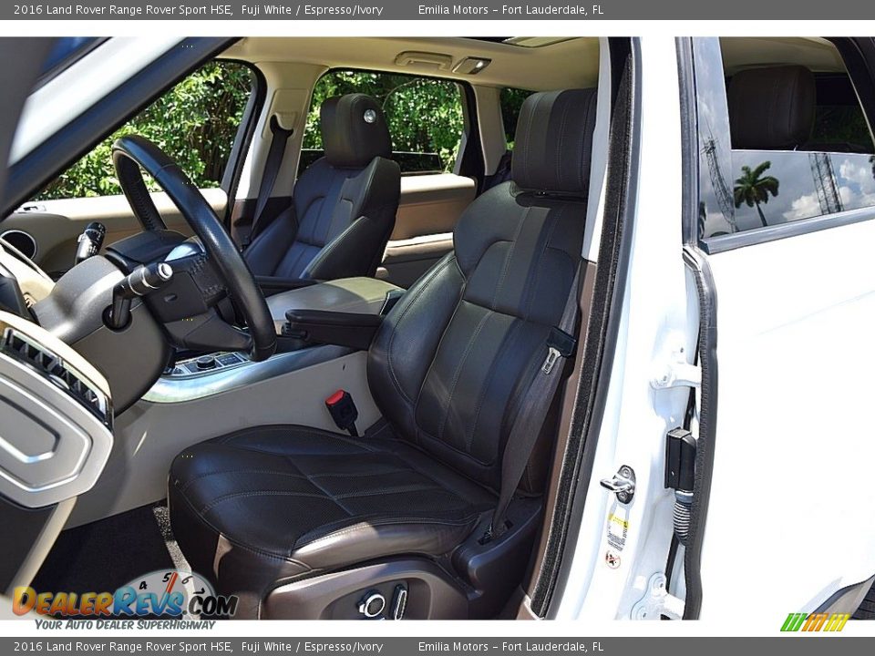 2016 Land Rover Range Rover Sport HSE Fuji White / Espresso/Ivory Photo #18