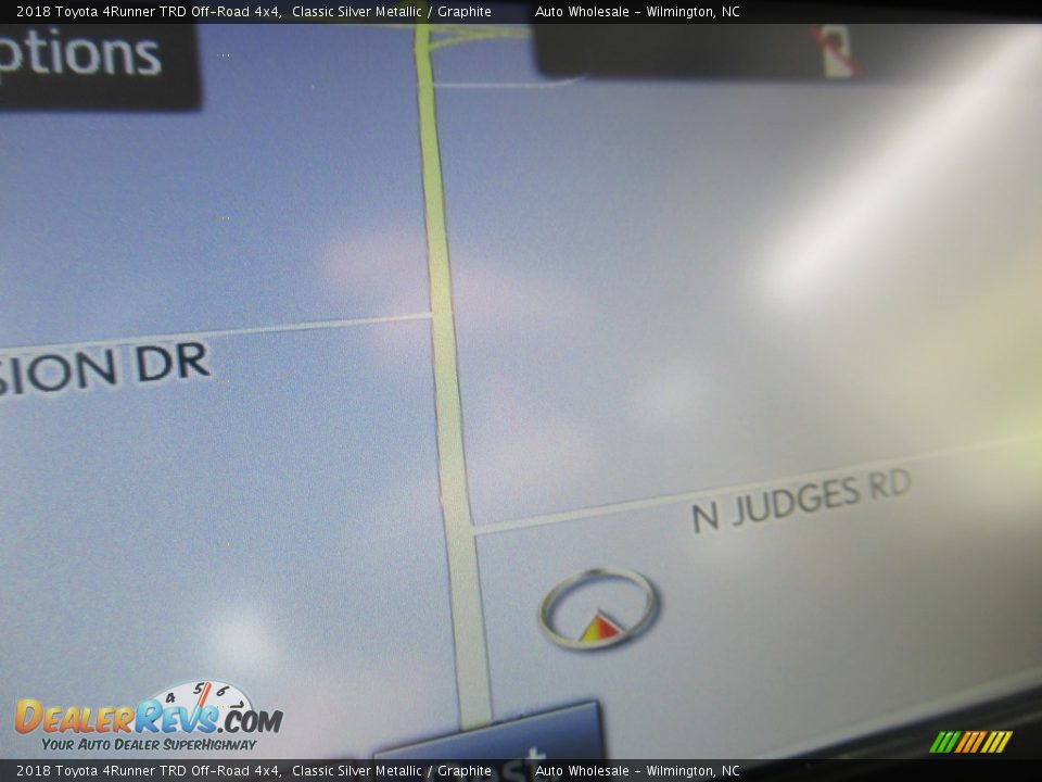 2018 Toyota 4Runner TRD Off-Road 4x4 Classic Silver Metallic / Graphite Photo #16