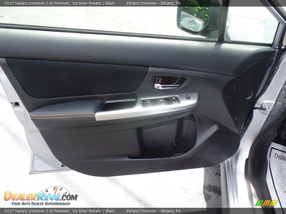 2017 Subaru Crosstrek 2.0i Premium Ice Silver Metallic / Black Photo #15