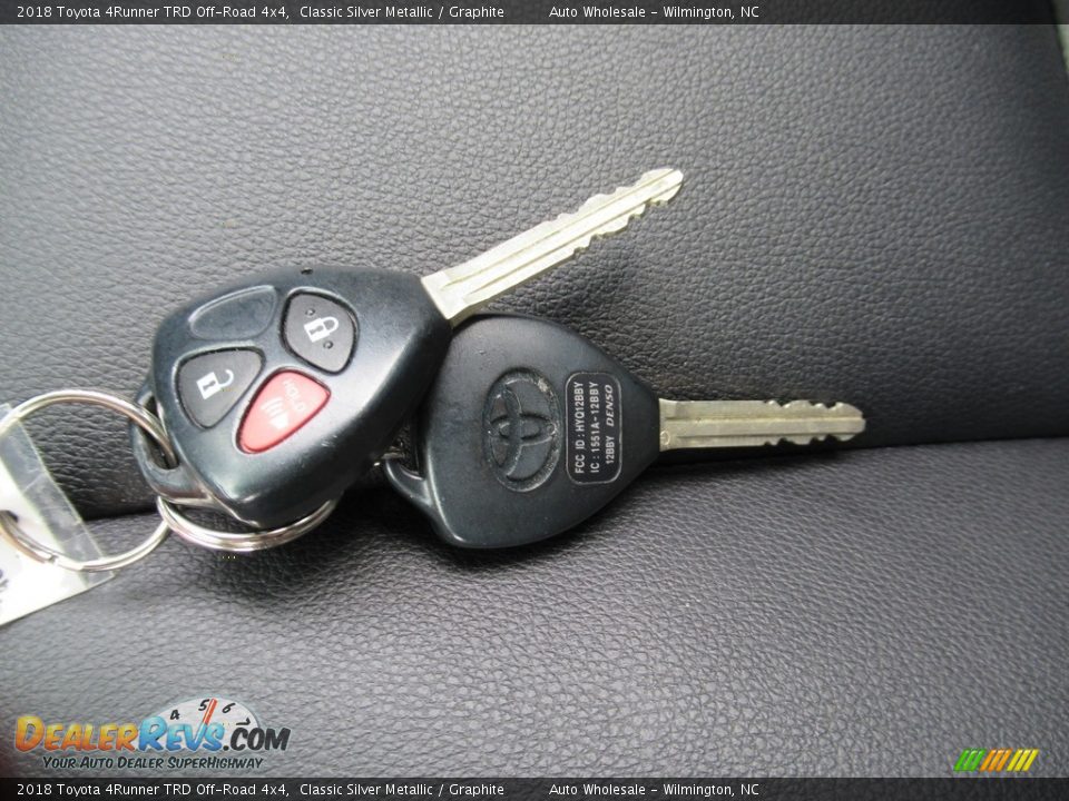 2018 Toyota 4Runner TRD Off-Road 4x4 Classic Silver Metallic / Graphite Photo #20