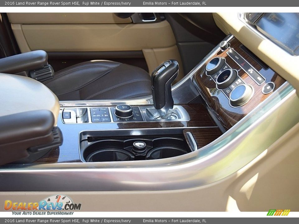 2016 Land Rover Range Rover Sport HSE Fuji White / Espresso/Ivory Photo #26