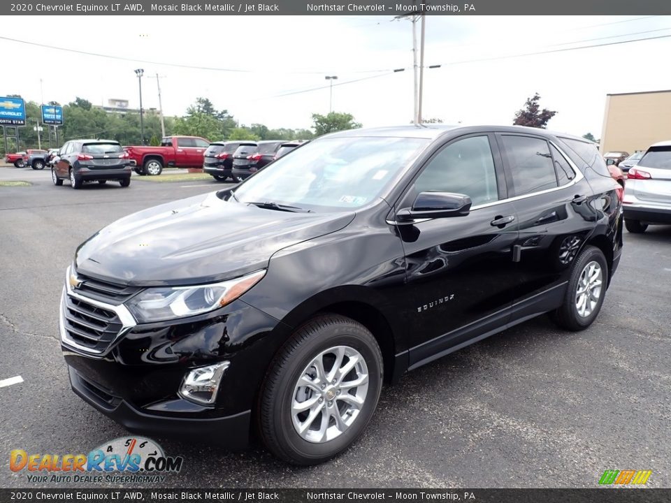 2020 Chevrolet Equinox LT AWD Mosaic Black Metallic / Jet Black Photo #1