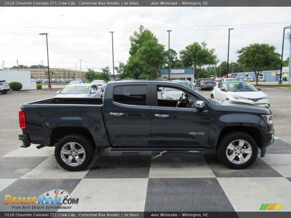 2018 Chevrolet Colorado Z71 Crew Cab Centennial Blue Metallic / Jet Black Photo #3