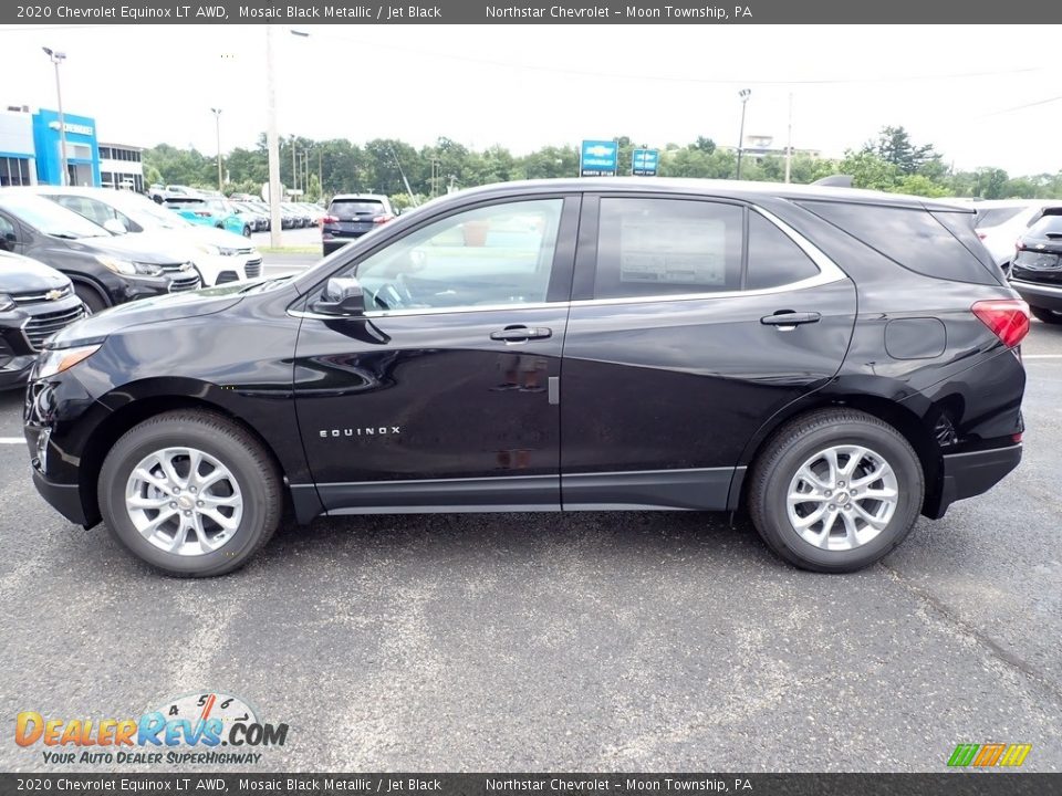 2020 Chevrolet Equinox LT AWD Mosaic Black Metallic / Jet Black Photo #3