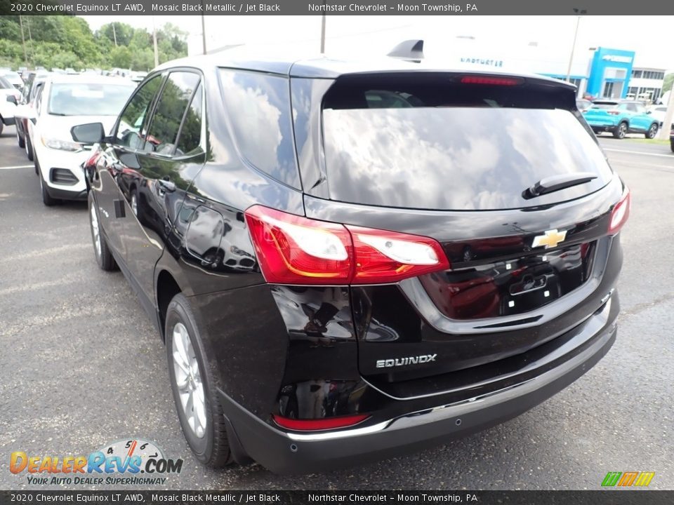 2020 Chevrolet Equinox LT AWD Mosaic Black Metallic / Jet Black Photo #4