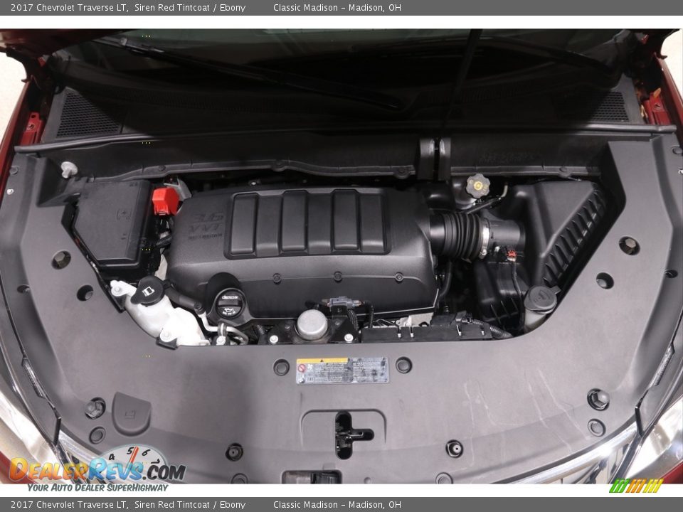 2017 Chevrolet Traverse LT Siren Red Tintcoat / Ebony Photo #23