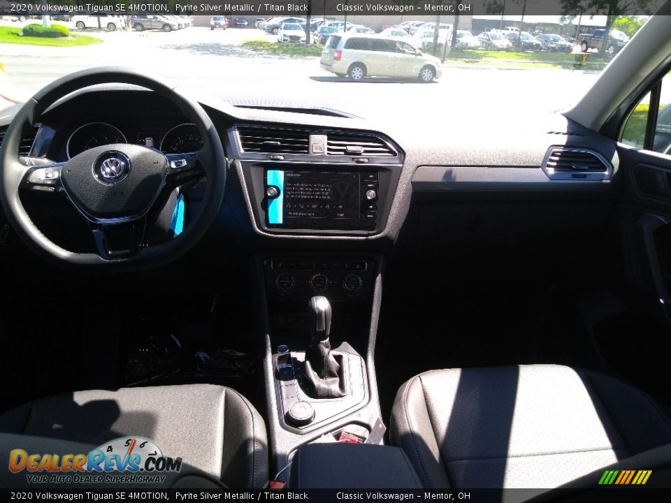 2020 Volkswagen Tiguan SE 4MOTION Pyrite Silver Metallic / Titan Black Photo #4