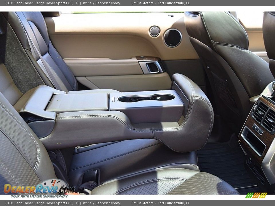 2016 Land Rover Range Rover Sport HSE Fuji White / Espresso/Ivory Photo #34
