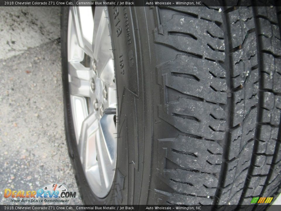 2018 Chevrolet Colorado Z71 Crew Cab Centennial Blue Metallic / Jet Black Photo #8