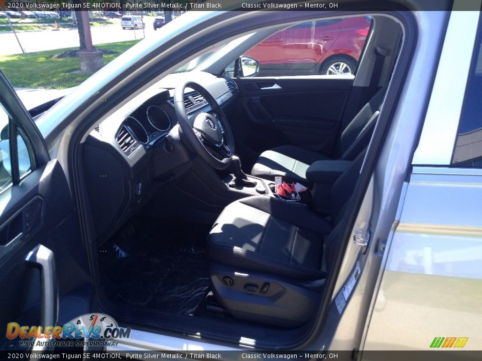 2020 Volkswagen Tiguan SE 4MOTION Pyrite Silver Metallic / Titan Black Photo #5